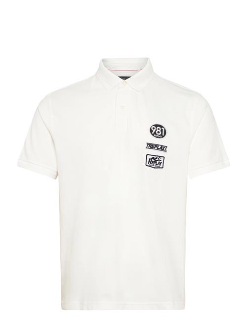 Replay | Polo Regular  Piquetnatural White | XXL