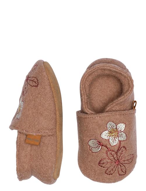 Melton | Winter Rose Wool Slippers | 20/21