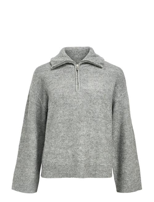 Object | Objdiana Ls Re Zip High Neck Knit Noos | XS