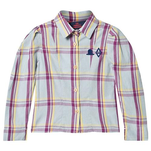 The Animals Observatory Gadfly Skjorte Blue Hat Blue Hat 2 Y  Blå  2 år  kvinde