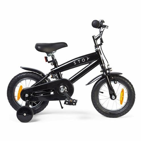 Stoy 12" Cruiser Cykel Sort Black-3-6 Y  Sort  One Size  unisex