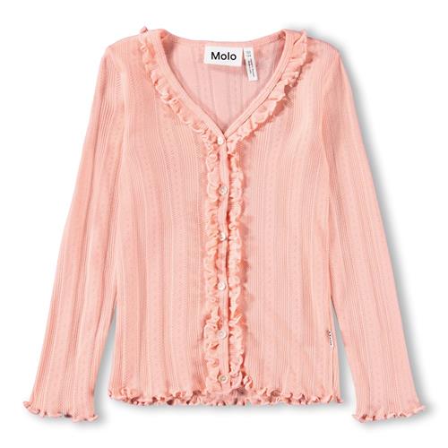 Molo GOTS Ramsi Langærmet Top Peach Bud  Peach Bud 146/152 cm  Lyserød  146/152 cm  kvinde