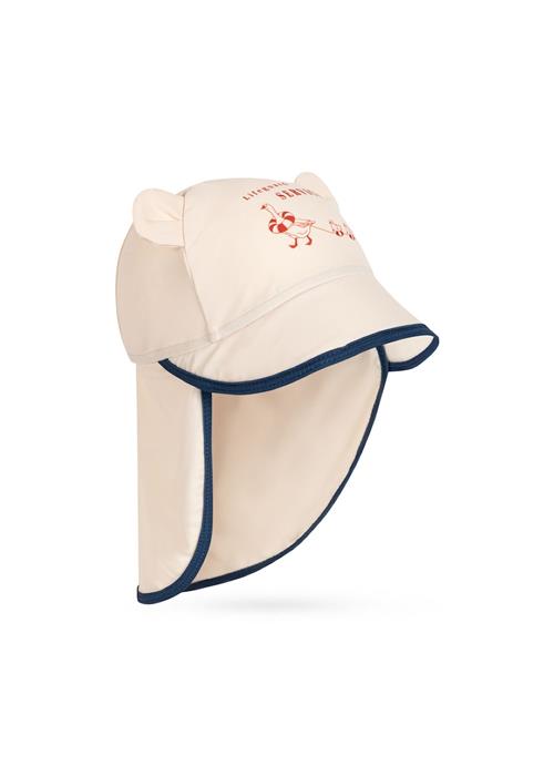 Konges Sløjd Aster Bear Solhat Seedpearl  Seedpearl 6-9 months  Hvid  6-9 måneder  mand