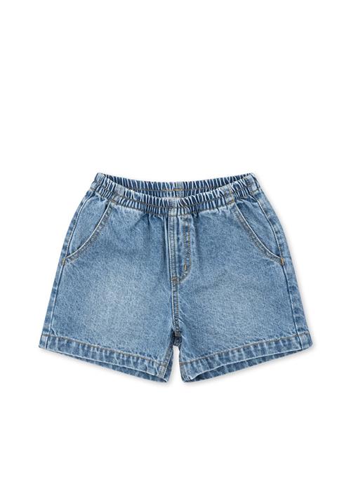 Konges Sløjd GOTS Magot Denim Shorts Denim Blue  Denim Blue 2 Y  Blå  2 år  unisex