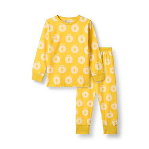 Småfolk Jubilee Nattøjssæt Empire Yellow  Empire Yellow 5-6 Y  Gul  5-6 år  unisex