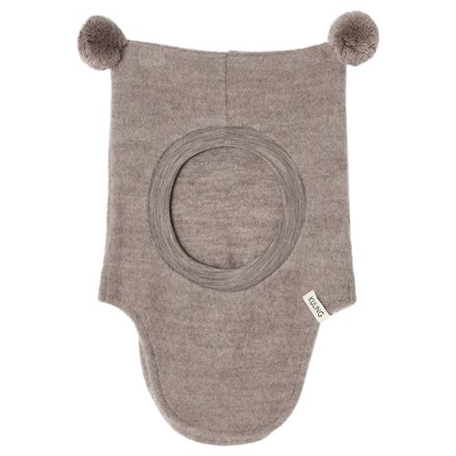 Kuling Adelaide Balaclava I Uld Brown Melange  50 cm Wool Brun  50 cm  unisex