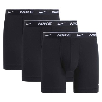 Nike 3P Essentials Cotton Stretch Boxer Brief Sort bomuld Small Herre