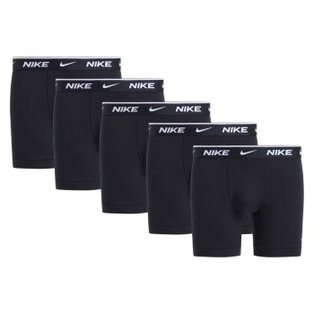 Nike 5P Essentials Cotton Stretch Boxers Sort bomuld Medium Herre