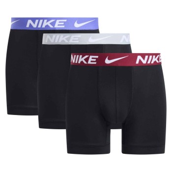 Nike 3P Everyday Essentials Micro Long Leg Boxer Sort m Rand polyester X-Large Herre