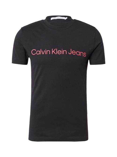 Calvin Klein Jeans Bluser & t-shirts  rød / sort