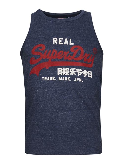 Superdry & Co Bluser & t-shirts 'HERITAGE'  marin / rød / hvid