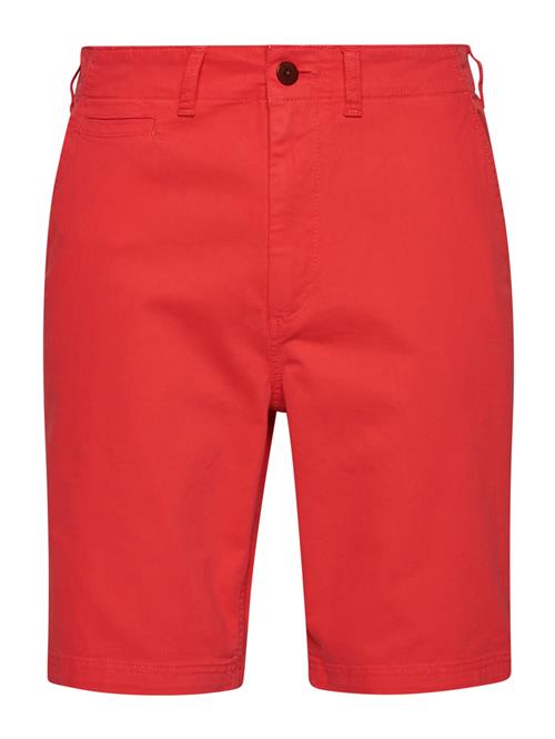 Superdry & Co Lærredsbukser  rød