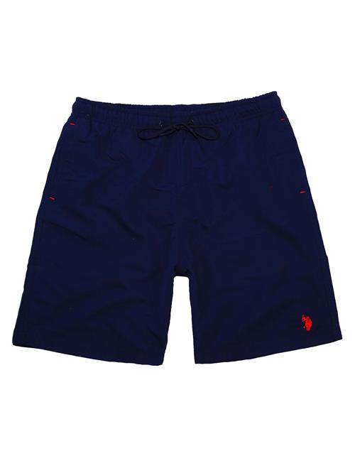 U.S. POLO ASSN. Badeshorts  navy / rød