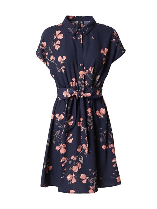 VERO MODA Blusekjole 'VMNEWHALLIE'  natblå / pink