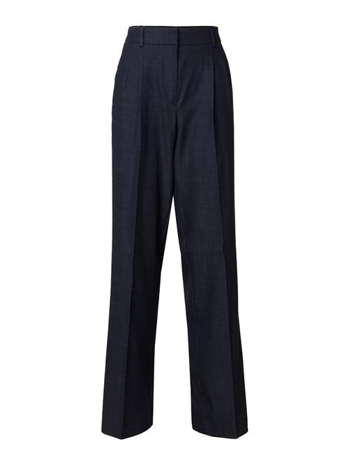 BOSS Bukser med lægfolder 'Taleco2'  navy