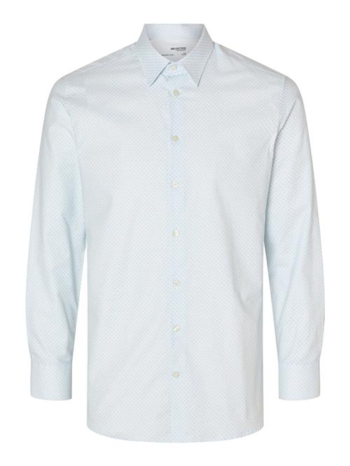SELECTED Skjorte 'SLHSoho'  lyseblå / hvid
