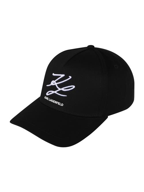 Karl Lagerfeld Hætte  sort / hvid