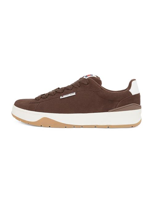 Tommy Jeans Sneaker low  brun / hvid