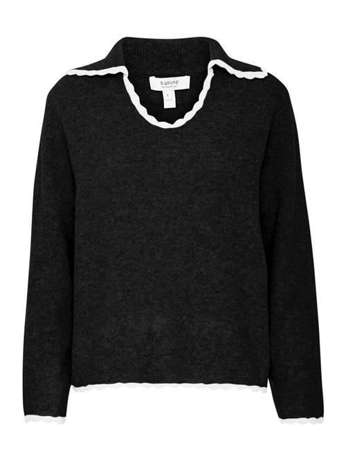 b.young Pullover 'Ninna'  sort / hvid