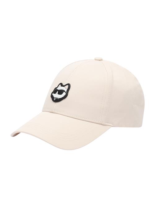 Karl Lagerfeld Hætte 'IKON'  creme / sort