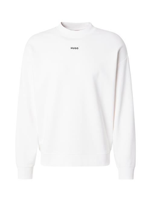 Se HUGO Sweatshirt 'Dapocrew'  sort / hvid hos About You