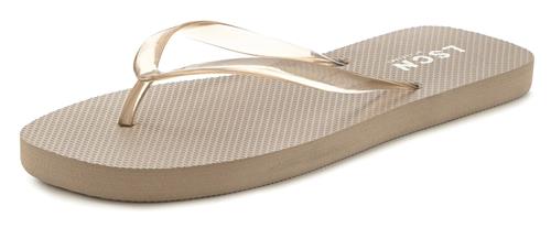 LSCN by LASCANA Klipklappere  taupe