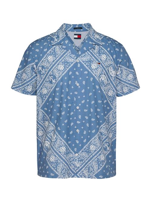 Tommy Jeans Skjorte  dueblå / hvid