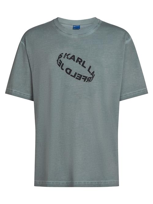 KARL LAGERFELD JEANS Bluser & t-shirts  grå / sort