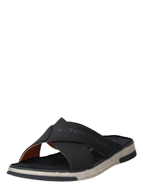 TOM TAILOR Pantoletter  navy / mørkeblå