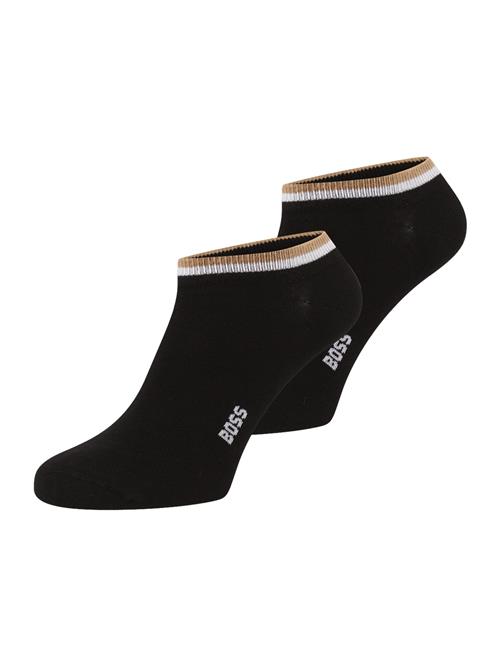 BOSS Sokker  lysebrun / sort / hvid