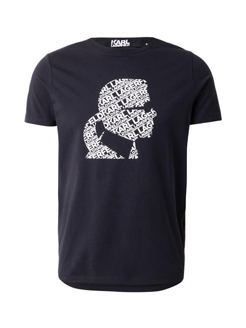 Karl Lagerfeld Bluser & t-shirts  marin / hvid