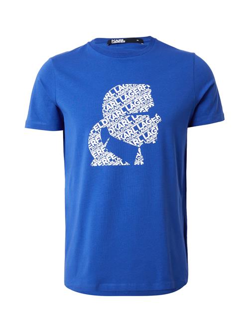 Karl Lagerfeld Bluser & t-shirts  royalblå / offwhite
