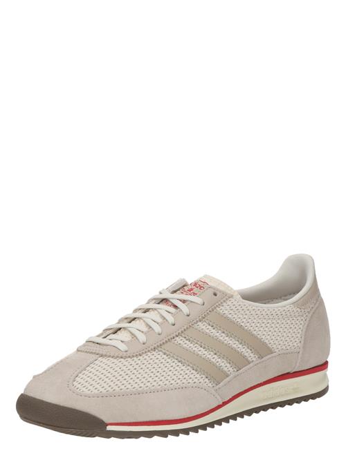 ADIDAS ORIGINALS Sneaker low 'SL 72'  beige / carminrød