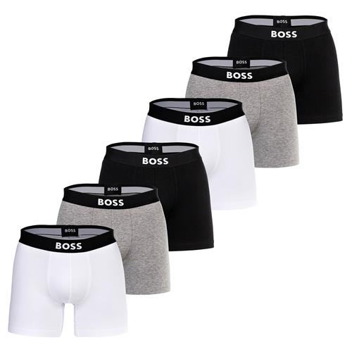 BOSS Boksershorts  grå / sort / hvid