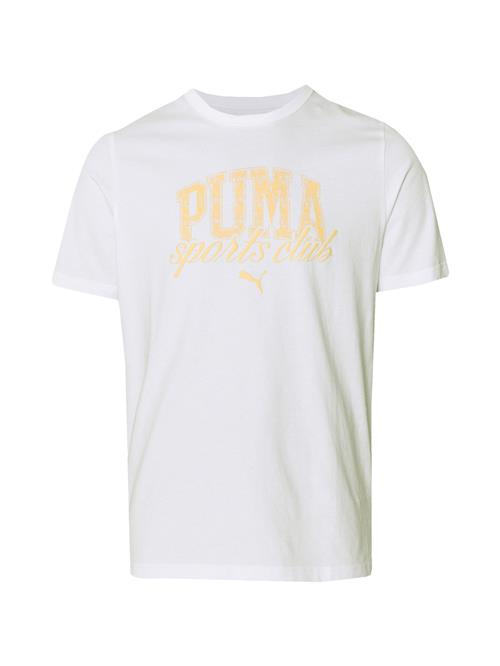 PUMA Funktionsskjorte  orange / hvid