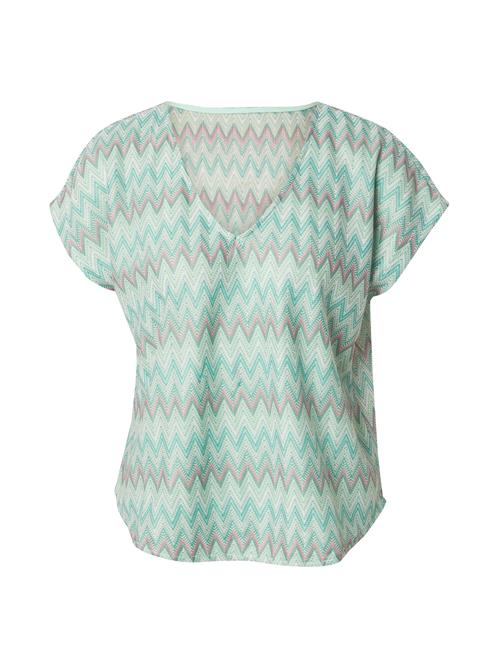 VERO MODA Shirts 'VMDICTE'  jade / lysegrøn / lyserød