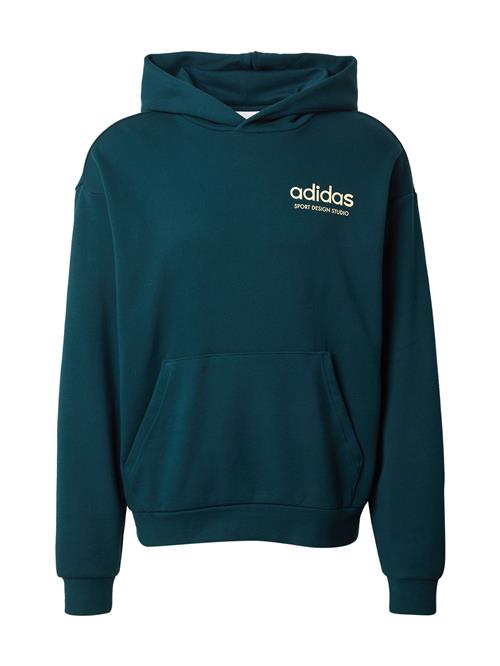 ADIDAS ORIGINALS Sweatshirt 'Only The Best For The Athlete'  pastelgul / mørkegrøn