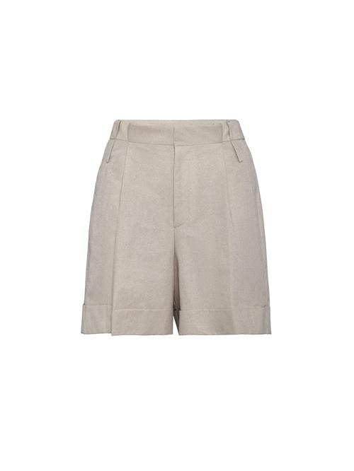 Antioch Bukser med lægfolder 'Marta'  lysebeige