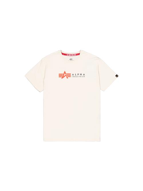 ALPHA INDUSTRIES Bluser & t-shirts  lysegrå / mørkeorange / uldhvid