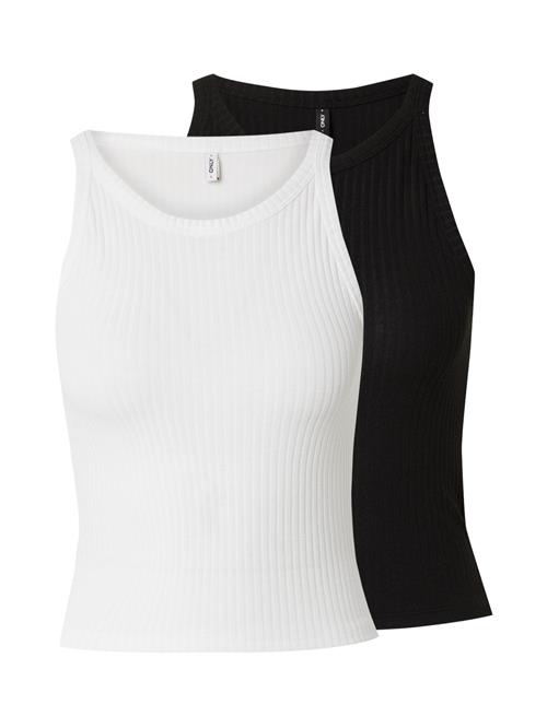 ONLY Overdel 'ONLEMMA'  sort / hvid