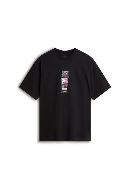 VANS Bluser & t-shirts 'Vee Tv'  grøn / pink / sort / hvid