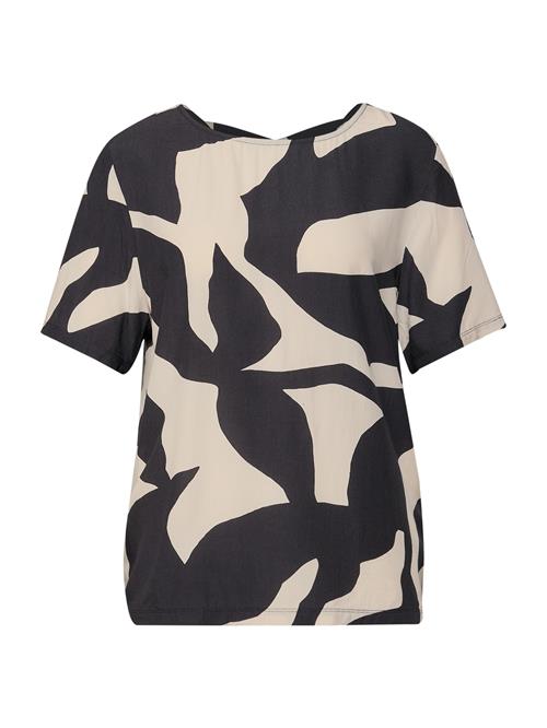 STREET ONE Shirts  beige / sort