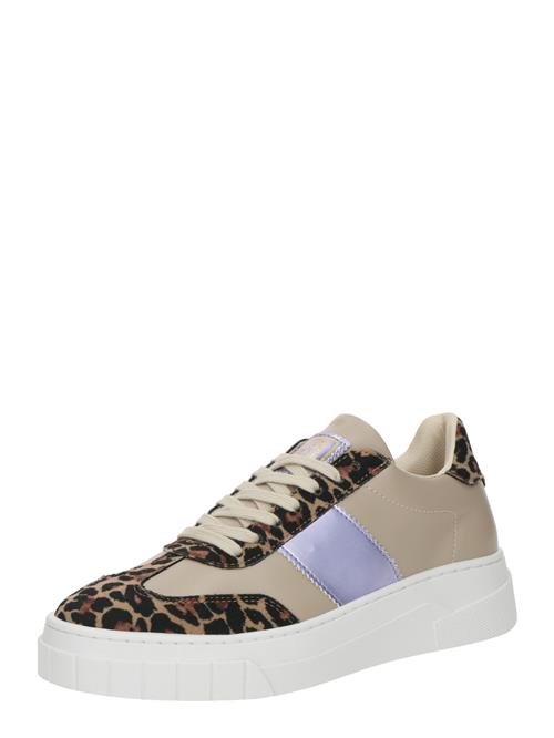 STEVE MADDEN Sneaker low 'Callie'  mørkebeige / lyseblå / brun / sort