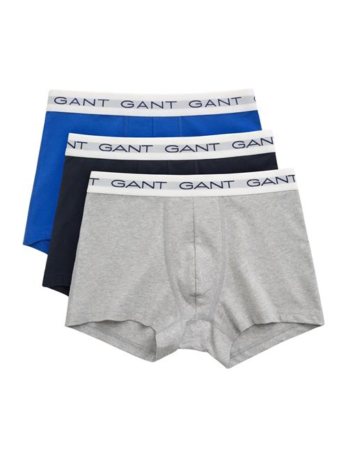 GANT Boksershorts  blå / natblå / grå / hvid