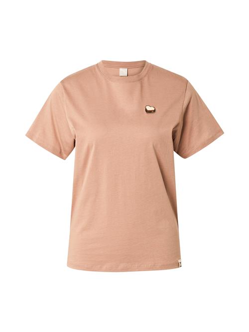 Iriedaily Shirts 'Burger Love'  beige / nude / sort