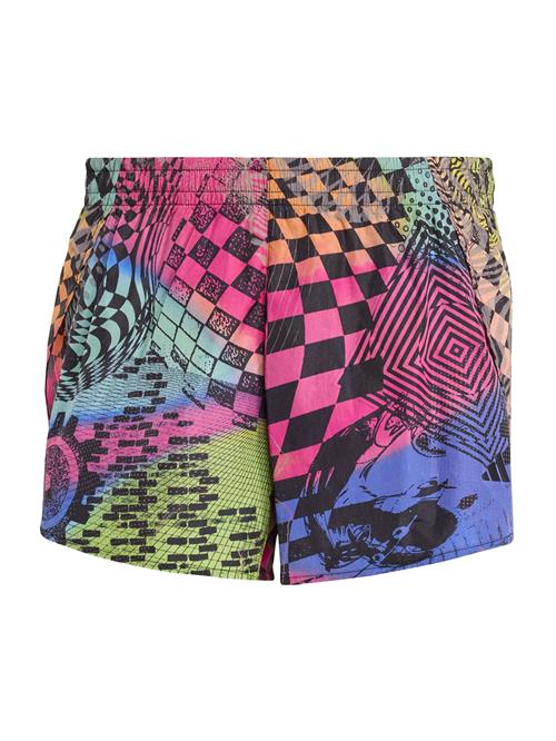 ADIDAS SPORTSWEAR Sportsbukser 'Adidas x Jeremy Scott'  citrongul / orange / pink / sort