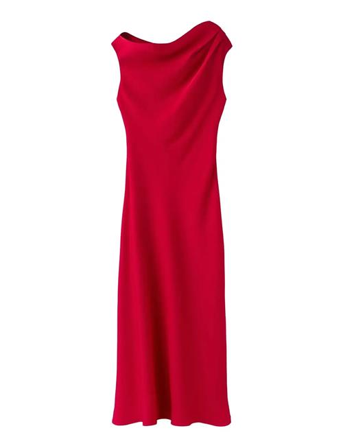 Mango | A-Line Dress With Asymmetrical Neckline | M