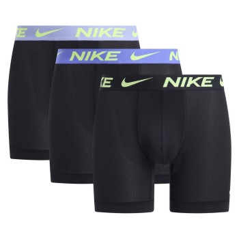 Nike 3P Essentials Micro Boxer Brief 241 Sort/Blå polyester X-Large Herre