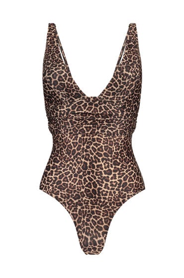 Hunkemöller Badedragt Shaping Luxe Brun