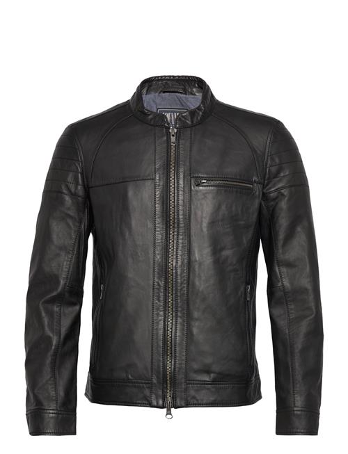 Jofama | Costner Zipped Leather Jacket | 54